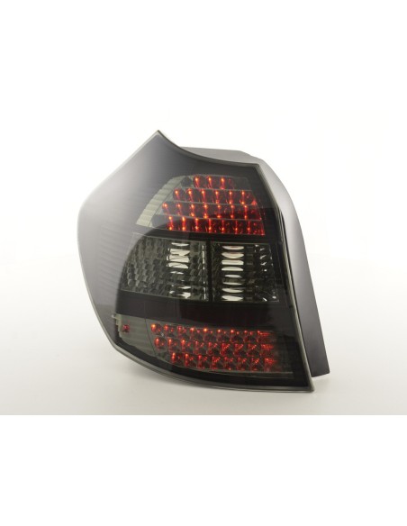 Fanali posteriori a LED BMW serie 1 tipo E87 04-07 neri