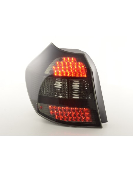 Fanali posteriori a LED BMW serie 1 tipo E87 04-07 neri
