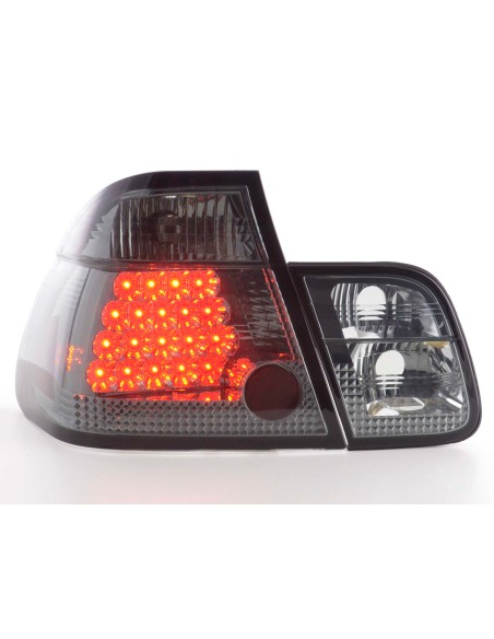 Fanali posteriori a LED set BMW Serie 3 berlina tipo E46 01-05 nero
