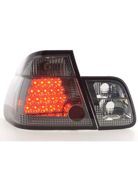 Fanali posteriori a LED set BMW Serie 3 berlina tipo E46 01-05 nero