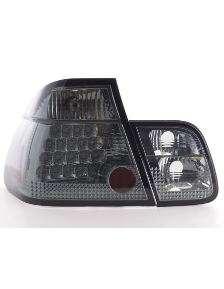 Fanali posteriori a LED set BMW Serie 3 berlina tipo E46 01-05 nero