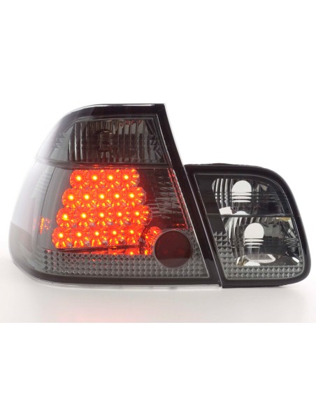 Fanali posteriori a LED set BMW Serie 3 berlina tipo E46 98-01 nero