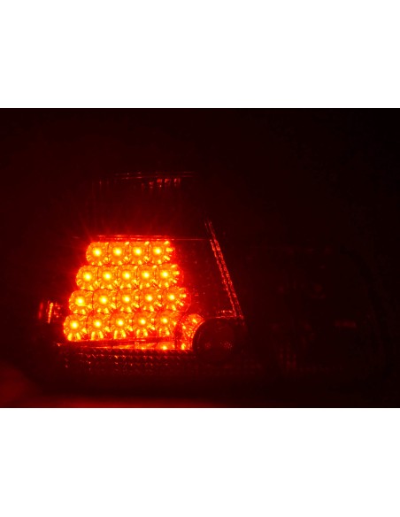 Fanali posteriori a LED set BMW Serie 3 berlina tipo E46 98-01 nero