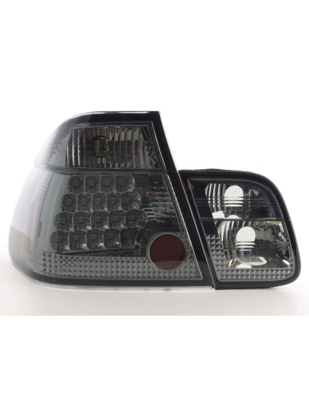 Fanali posteriori a LED set BMW Serie 3 berlina tipo E46 98-01 nero