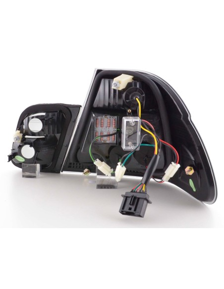 Fanali posteriori a LED set BMW Serie 3 berlina tipo E46 98-01 nero