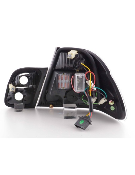 Fanali posteriori a LED set BMW Serie 3 berlina tipo E46 98-01 nero