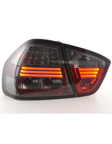 Fanali posteriori a LED set BMW Serie 3 berlina tipo E90 05-08 nero