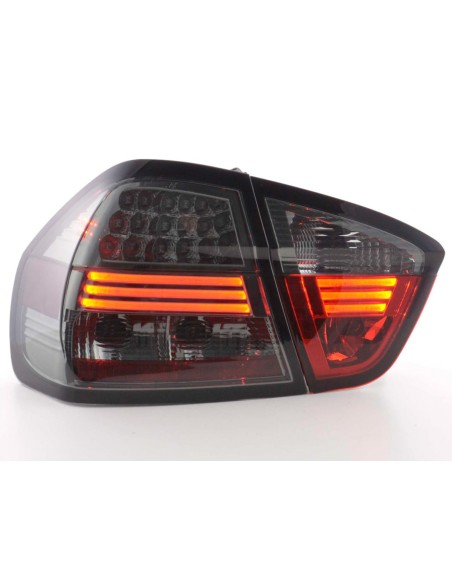 Fanali posteriori a LED set BMW Serie 3 berlina tipo E90 05-08 nero