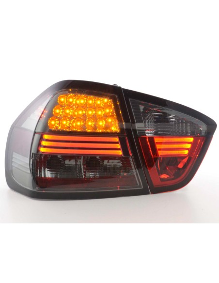 Fanali posteriori a LED set BMW Serie 3 berlina tipo E90 05-08 nero