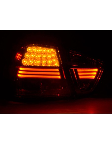 Fanali posteriori a LED set BMW Serie 3 berlina tipo E90 05-08 nero