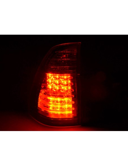 Set di luci posteriori a LED BMW X5 tipo E53 98-02 nero