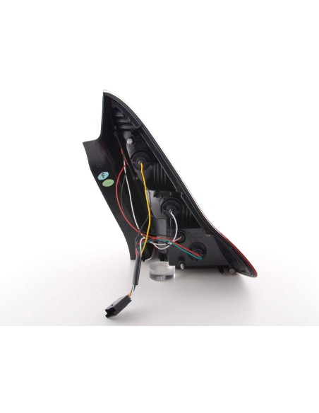 Fanali posteriori a LED set Citroen C4 3 porte. Tipo L 04- trasparente / rosso