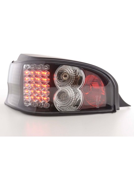 Fanali posteriori LED set Citroen Saxo tipo S / S HFX / S KFW 96-02 nero