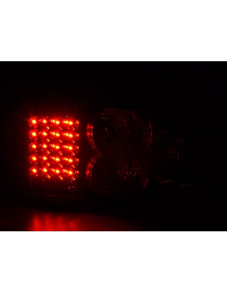 Fanali posteriori LED set Citroen Saxo tipo S / S HFX / S KFW 96-02 nero