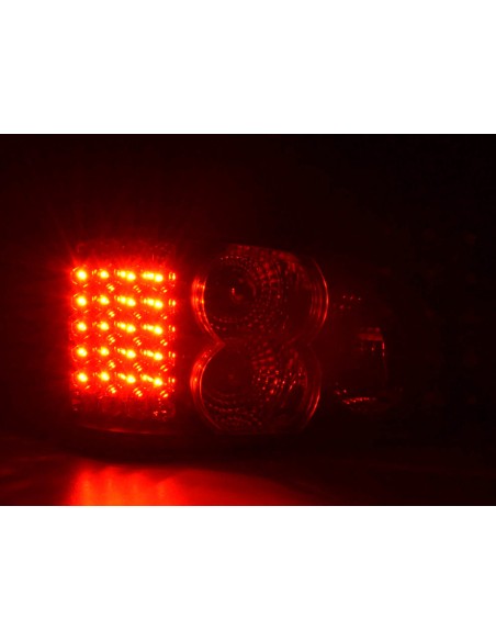 Fanali posteriori LED set Citroen Saxo tipo S / S HFX / S KFW 96-02 nero