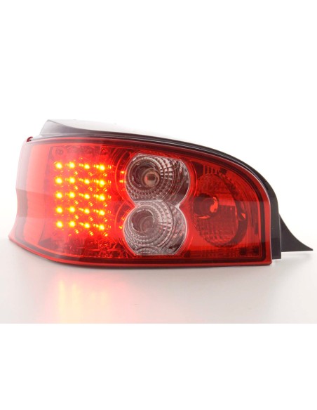 Fanali posteriori LED set Citroen Saxo tipo S / S HFX / S KFW 96-02 trasparente / rosso