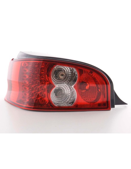 Fanali posteriori LED set Citroen Saxo tipo S / S HFX / S KFW 96-02 trasparente / rosso