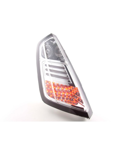 Set fanali posteriori a LED Fiat Grande Punto tipo 199 05- cromato