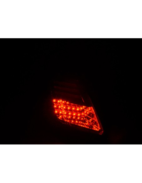 Set fanali posteriori a LED Fiat Grande Punto tipo 199 05- cromato