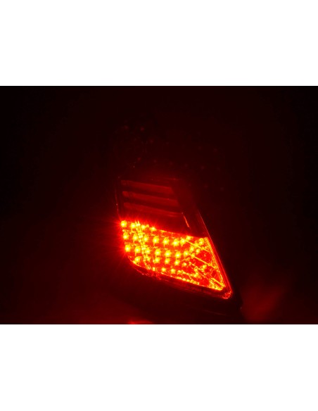 Set fanali posteriori a LED Fiat Grande Punto tipo 199 05- cromato