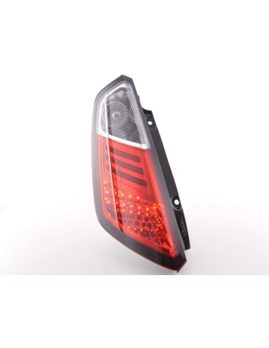 Fanali posteriori a LED Fiat Grande Punto tipo 199 05- trasparente / rosso