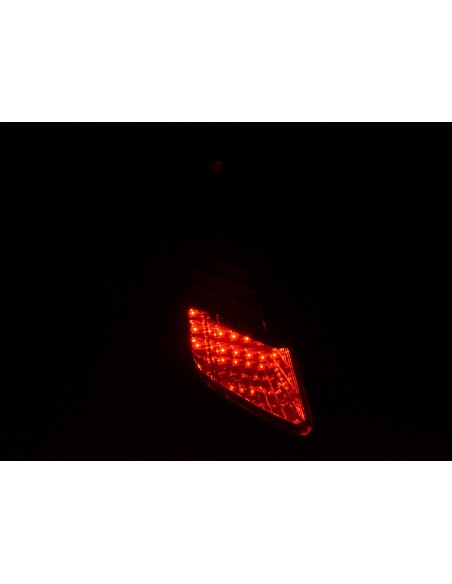 Fanali posteriori a LED Fiat Grande Punto tipo 199 05- trasparente / rosso