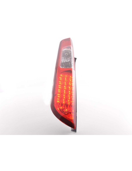 Fanali posteriori a LED Ford Focus 2 5 porte 04-07 trasparente / rosso