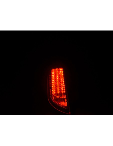 Set di luci posteriori a LED Ford Focus 2 5 porte 04-07 cromato