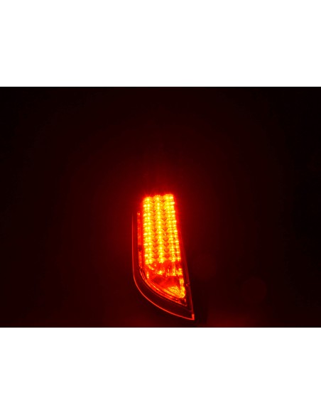 Set di luci posteriori a LED Ford Focus 2 5 porte 04-07 cromato