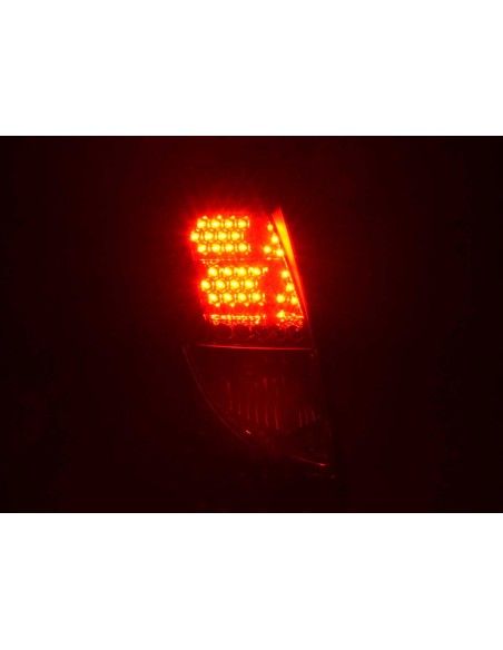 Set di luci posteriori a LED Ford Focus tipo DAW / DBW / DFW / DNW 98-04 nero
