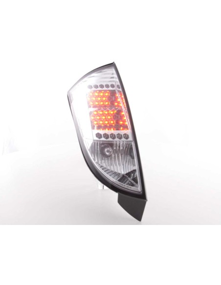Set di luci posteriori a LED Ford Focus tipo DAW / DBW / DFW / DNW 98-04 cromato
