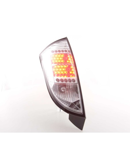 Set di luci posteriori a LED Ford Focus tipo DAW / DBW / DFW / DNW 98-04 cromato