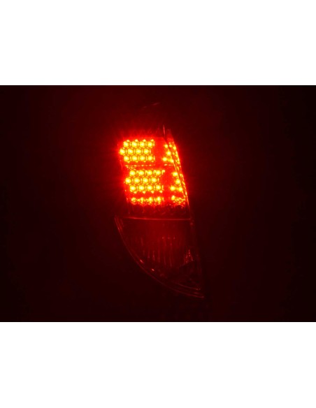 Set di luci posteriori a LED Ford Focus tipo DAW / DBW / DFW / DNW 98-04 cromato