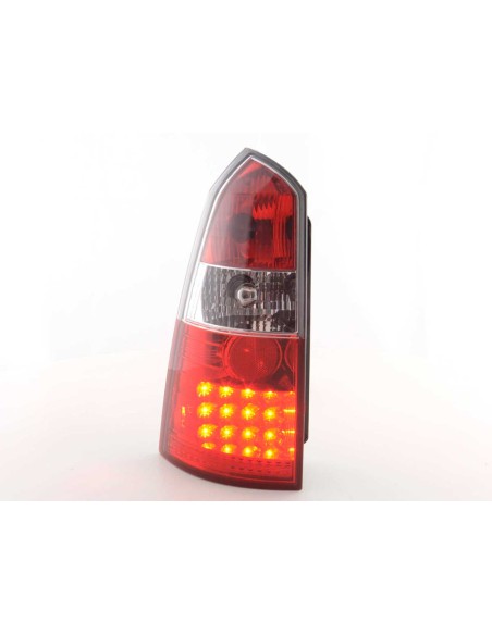 Fanali posteriori LED set Ford Focus Tournament DNW 98-04 trasparente / rosso