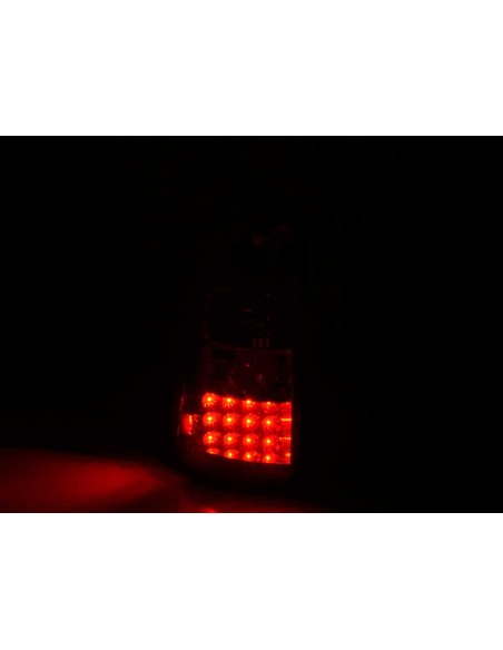 Fanali posteriori LED set Ford Focus Tournament DNW 98-04 trasparente / rosso