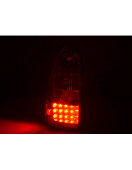 Fanali posteriori LED set Ford Focus Tournament DNW 98-04 trasparente / rosso