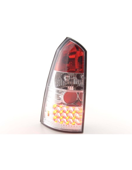 Fanali posteriori LED set Ford Focus Tournament DNW 98-04 cromato