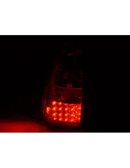 Fanali posteriori LED set Ford Focus Tournament DNW 98-04 cromato