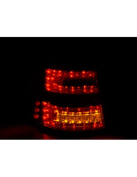 Set luci posteriori a LED Mercedes Classe M tipo W163 98-05 rosso / nero