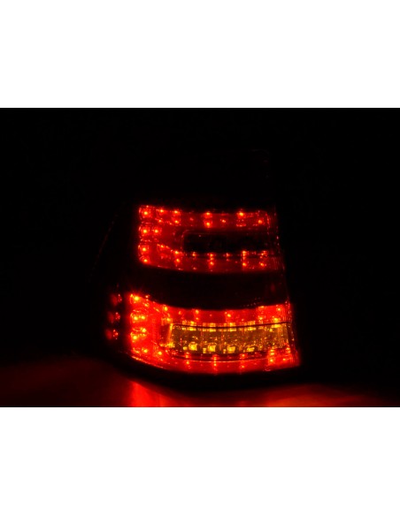 Set luci posteriori a LED Mercedes Classe M tipo W163 98-05 rosso / nero