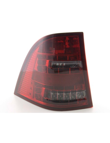 Set luci posteriori a LED Mercedes Classe M tipo W163 98-05 rosso / nero