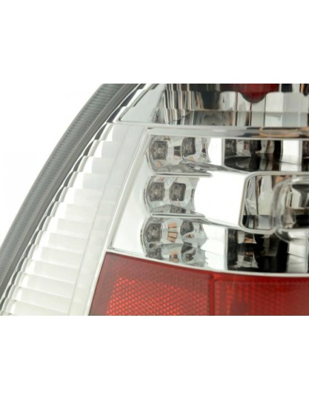 Set di luci posteriori a LED Mercedes Classe M tipo W163 98-05 cromato