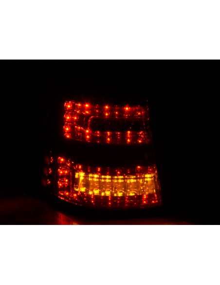 Set di luci posteriori a LED Mercedes Classe M tipo W163 98-05 nero