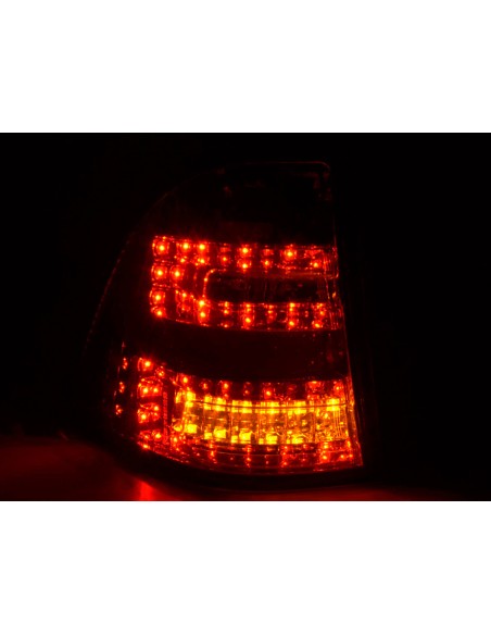 Set di luci posteriori a LED Mercedes Classe M tipo W163 98-05 trasparente / rosso