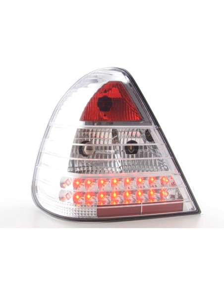 Set luci posteriori a LED Mercedes Classe C tipo W202 96-00 cromato