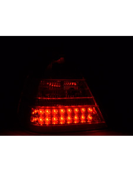 Set luci posteriori a LED Mercedes Classe C tipo W202 96-00 cromato