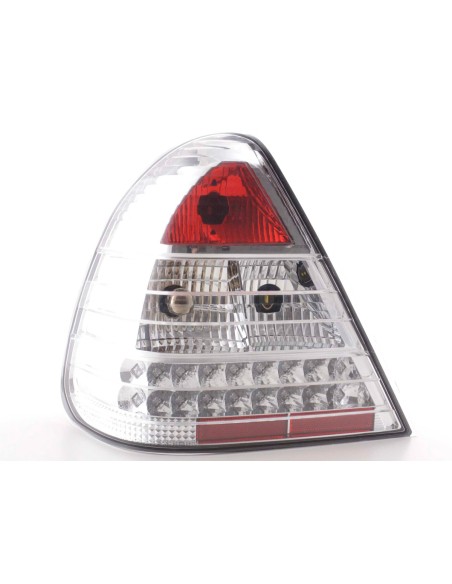 Set luci posteriori a LED Mercedes Classe C tipo W202 96-00 cromato
