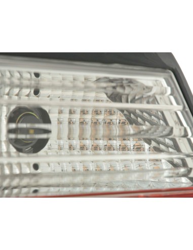 Fanali posteriori a LED set Mercedes Classe E berlina W124 85-96 trasparente / rosso