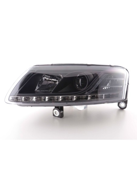 Faro diurno Luci di marcia diurna a LED Audi A6 tipo 4F 04-08 nero