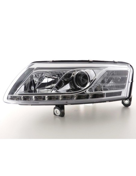 Faro diurno Luci di marcia diurna a LED Audi A6 tipo 4F 04-08 cromato